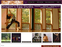 Tablet Screenshot of dragonseggstudio.org